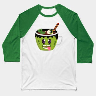 Haloloween Mug Scary T-shirt Baseball T-Shirt